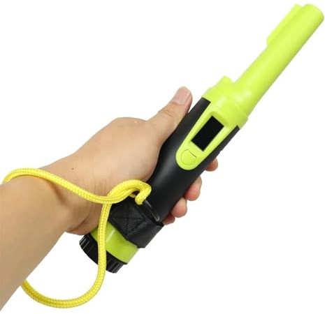 Metalldetektor, LCD-skärm Helt vattentät Pinpoint Metalldetektor Pinpointer - (Tre lägen) 360° Search Treasure Pinpointing Finder Probe
