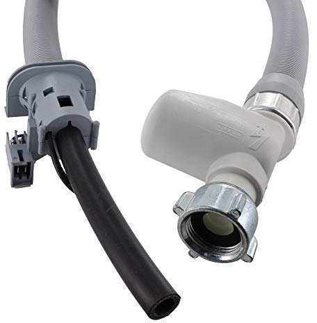 DL-pro Zulaufschlauch Aquastopschlauch 1,7m passend für AEG Electrolux 111576502/4 1115765024 Elektroschlauch für Geschirrspüler Spülmaschine