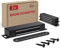 LouMaxx Magnetschnäpper - Haltekraft 25kg - 2er Set in Schwarz Edelstahl – Türmagnet - Schrankmagnet – Möbelmagnete – Tuer Magnetverschluss Edelstahl– Magnethalter Schranktür für sicheren Halt…