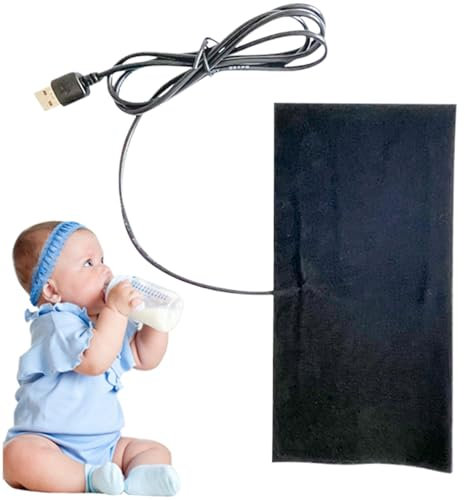Cuscinetto riscaldante per vestiti, scaldabiberon da 5 V, Riscaldatore elettrico USB per panni, Riscaldatore a temperatura costante per vestiti Giacca
