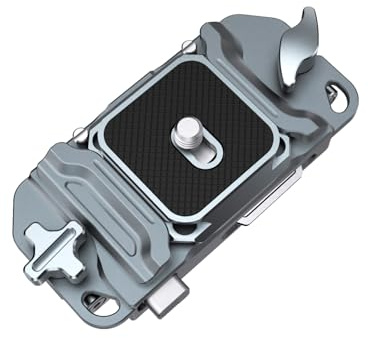 PUKOKO Kamera Clip,Rucksack Clip,Gürtelclip,Schnellverschluss Ökosystem mit 1/4'' Schraubenloch,Geeignet für DSLR、Action Kamera