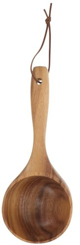 COLLBATH Louche pour Eau Outil de Bain Ergonomique pour Sauna Jardin Parfait pour Usage