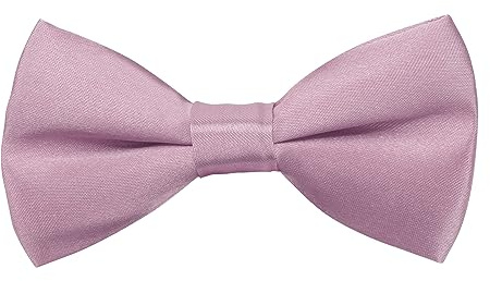 FACATH Fliegen für Jungen, Kinder-Fliegens mit Polka-Dot-Muster, vorgebundene Clip-On-Fliegen für Mädchen, Schulparty, Hochzeit, Konzert, Feier (Rosa)