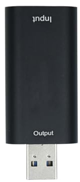 Gurtt Tarjeta De Grabación De Vídeo, Tarjeta De Grabación HDMI a USB 1080p Para Juegos, Transmisión De TV, Grabadora De Vídeo En Directo