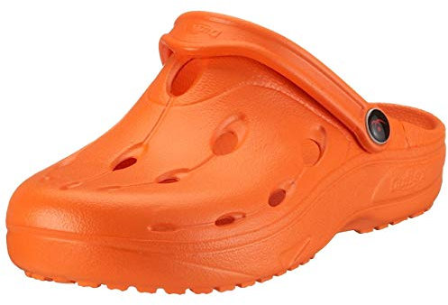 chung shi Unisex Dux Clogs, Orange, 43 EU (XL)