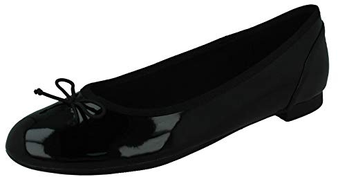 Clarks Couture Bloom Womens Black Pat, 3.5
