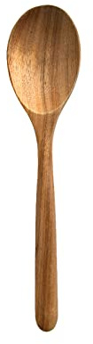 Wood Spoon, Healthy Acacia Wooden Cooking Spoons, Durable Kitchen Serving Spoon Scooper, Non Scratch Wood Ladle Tableware For Cooking, Serving Salad, Stirring Soup, Easy to use