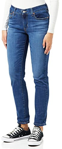Mid Rise Boyfriend Jeans Femme