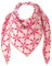 FASHION YOU WANT XXL Schal flauschig schal-tuch damen dicker dreieckstuch groß Wolle BLUME Farben kuschelig (fuchsia)