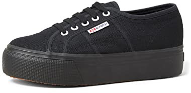 Superga Women's 2790 acotw Linea Up and Down Sneaker, Black (996), 5 UK