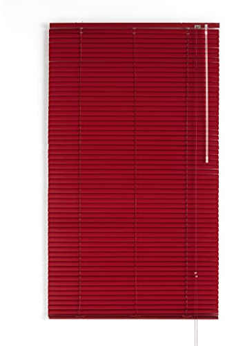 Blindecor 2101 - Veneciana de Aluminio con Lama, 150X250 cm, Rojo