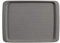 Kesper 77227 Serviertablett Anti-rutsch in grau, Kunststoff, 35 x 26 x 2 cm