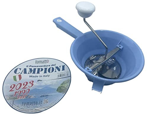 Passatutto Passaverdure Azzurro Limited Napoli Campione D'Italia 20 cm 3 Dischi