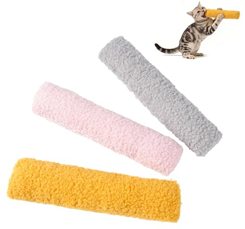 Erhalithegro 3 Pcs Interactive Cat Toys Cat Pillows Cat Kicker Toy, for Indoor Cats Funny Kitten Toys Exercise,Soft and Durable Crinkle Sound Catnip Toys