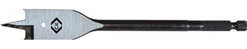 C.K T2942-10 Mecchia piatta per legno 10 mm x 160 mm