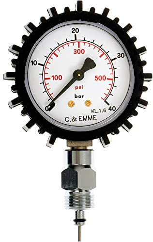 Cressi Gauge SL/Star Accessorio Pesca, Unisex – Adulto, Metallico/Bianco