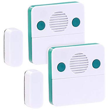 VisorTech Kühlschrankwächter: 2er-Set Universal-Türschließ-Erinnerungs-Alarm, 15/30 Sek. Auslösezeit (Kühlschrank Alarm nachrüsten, Kühlschrank Türalarm nachrüsten, Gefrierschrank)