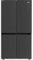 Beko GN446224VPS 91cm Frost Free American Fridge Freezer Stainless Steel Effect