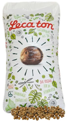 happy nature Blähton Ton 50 l Ø 8-16 mm Lecaton Hydrokultur Drainage