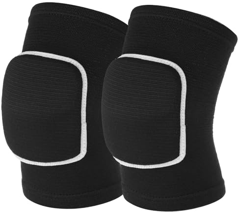 TIESOME 1 Pair Volleyball Elbow Pads, Elbow Protector with Thicken Sponge Padding Breathable Elbow Pads Volleyball Elbow Pads Support Strap for Kids Men Women Elderly