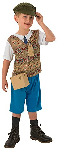 Rubie's Officiell Evacuee pojke kostym pojkar X-Large