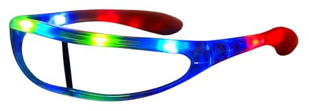 Lunettes avec LED clignotantes Multicolore Lunettes clignotantes.