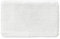 WohnDirect Premium Badematte Einzeln zum Set kombinierbar • Badvorleger Duschmatte • rutschfest & Waschbar • Badteppich, Badezimmerteppich Weiss • 60 x 100 cm