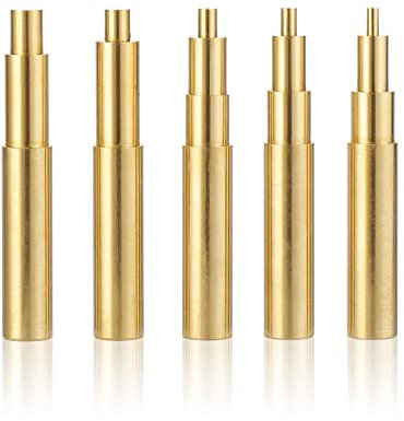 FandWay Pointes à Souder/Set D'aide à La Fusion -Pointes Pour Filets Rapportés M2 M2.5 M3 M4 M5 Compatible T18 ST 900M Hakko FX-888D/FX600 und Weller SP40NKUS/WLC100 Utilisés Pour Imprimées en 3D.