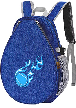 Amagogo Kids Tennis Racket Bag Lightweight Tennis Backpack Storage Organizer Sports Duffle Bag Racket Holder Equipment Bag Pickleball Paddles Backpack Carrying Tote for Badminton Paddle, Boys Girls