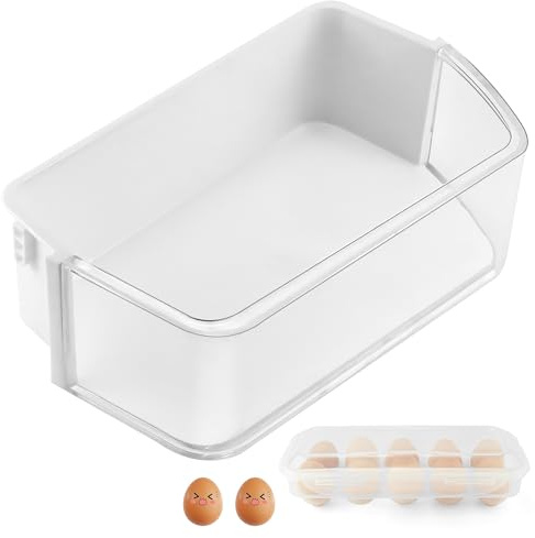 MIFLUS DA97-12650A Compatible for Sam-sung RF263beaesr RF260beaesr RF261beaesr Rf260beaeww Sam-sung Refrigerator Door Shelf Bin,Right Side Sam-sung Fridge Door Shelves