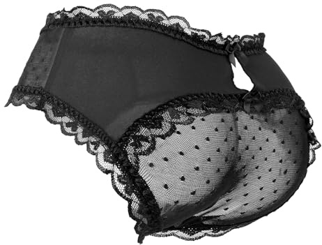 LittleForBig unisex hipster spets trosor fräcka sissy trosor mesh shaping tucking gaff brev för crossdresser transgender
