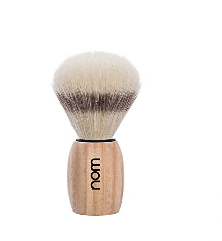 nom - Rasierpinsel - OLE Serie - Reine Borste - Eschenholz natur