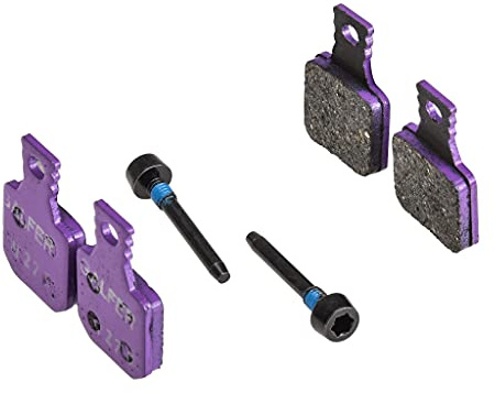 Pastillas de freno Galfer para bicicleta eléctrica E-Bike compatibles con Magura MT5 y MT7, compuesto G1652 homologado ECE R90, máxima resistencia térmica, potencia sostenida y control