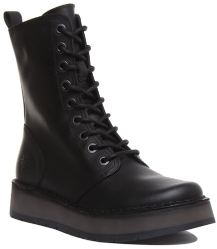Fly London Womens Rami043fly Mid Calf Boot, Black, 5 UK