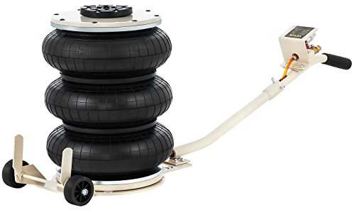 VEVOR 5T Luftkissen Air Jack Wagenheber Pneumatisch, 400 mm Druckluft Hebebühne Luftringe