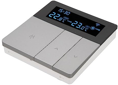 Termostato Programmabile per Caldaia a Gas Thermostat intelligente per Smart Home (Senza Wi-Fi)