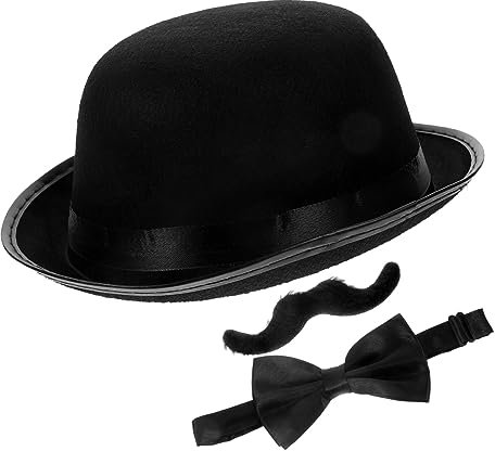 ABOOFAN 1 Satz Detektiv Modern Ära Anzug Zauberer Kostüm Cosplay Party Dress up Requisiten Zubehör Detektiv-Outfit Detektiv-Rollenspiel Zaubererkostüm Gangsterhut Stoff