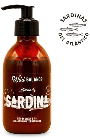 Wild Balance Aceite Natural de sardina 250 ml