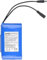 Talentcell 12V LiFePO4 Akkupack, 3000+ Zyklen Wiederaufladbare 12.8V 6Ah 76.8Wh Lithium Eisen Phosphat Batterie mit DC 12V Ausgang für LED Streifen, CCTV Kamera, Router, DIY und mehr