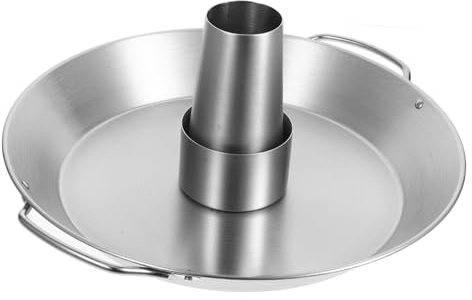 Alipis Plato De Pollo Bandeja Para Asar Pollos Material De Acero Inoxidable Herramienta Para Barbacoa Para Acampar Al Aire