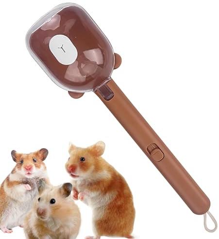 Pinces Distributeur de Nourriture pour Hamster | Attaches de Saisie pour Hérissons | Pinces Anti-Fuite et Résistantes aux Morsures pour Lapins Cochons d'Inde et Autres Petits Animaux