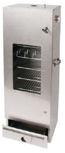 SMOKI- Räucherofen 150x39x33cm aus V2A-Edelstahl mit Scheibe