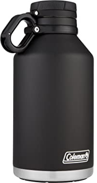 Coleman 64oz. Stainless Steel Insulated Growler, Black