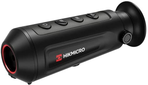 HIKMICRO Lynx LC06 Thermomonokular/kompakte Wärmebildkamera zur Personen- & Tiererkennung mit WLAN Hotspot, 8-Fach Zoom, Wiederaufladbare Li-Batterie, Lynx 6mm, 0