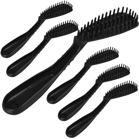 LALAFINA 12pcs Hair Dying Brushes Hair Coloring Comb Color Tint Applicator Highlight Balayage Brush for Home Solon Diy Hairdressing