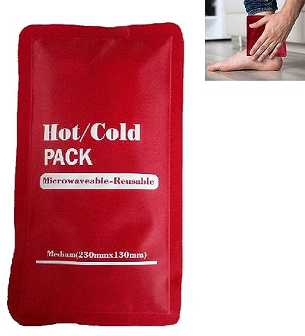 Wiederverwendbare Gel-Kühlkissen,Gel Kühlpads,Kühlkompressen Kühlbeutel Eisbeutel,Kühlpack Kühlkompresse Warmkompresse,Cool Pads Gel pads,Multifunktionale Kühlakku Gel Eisbeutel 250g 1PC