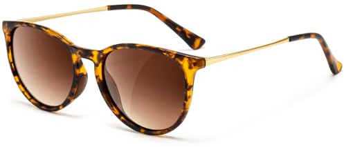 SUNGAIT Lunettes de Soleil Polarisées pour Enfants Garçons et Filles de 3 à 9 Ans Protection UV400 Verres Incassables Monture Flexible (Monture Léopard/Verres Polarisés Marron Dégradés)