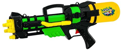 Pistola ad Acqua con Serbatoio cm 48 Fucile ad Acqua Multi Spruzzo 5 Getti Spruzza Acqua Mitra Fucile a Pompa Spruzza Acqua Spaziale Space Water Sprinkler Soaker Pistole ad Acqua Water Gun (a)