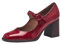 Tamaris Damen Pumps Blockabsatz Vegan; RED PATENT, EU 38