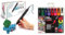 MYNT3D Super 3D Pen, 1.75mm ABS and PLA Compatible 3D Printing Pen & Posca PC-5M Water Based Permanent Marker Paint Pens. Medium Tip for Art & Crafts. Multi Surface Use
